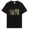Asian Size Vintage 1979 Limited Edition Birthday T Shirts Gifts Cotton Summer Tees Tops Unisexs Graphic Tshirt Clothing Oversized