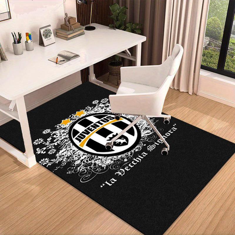 Football Football Crest Printed Area Rug for Office, Chair Rug, Decorative Carpet Floor Mat, Large Size Fan gifts Christmas gifts