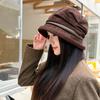 Simple Solid Color Suede, Personalized Elegant Style Temperament Basin Hat Women's Autumn Casual Fashion Versatile Exquisite Stacking Hat