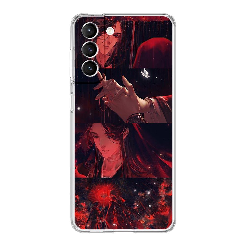 Himmelsamt Segen Chinesische Handyhülle Für Samsung Galaxy S23 Ultra S22 5G S20 S21 FE 5G S10E S9 S8 S10 Plus Klare Hülle
