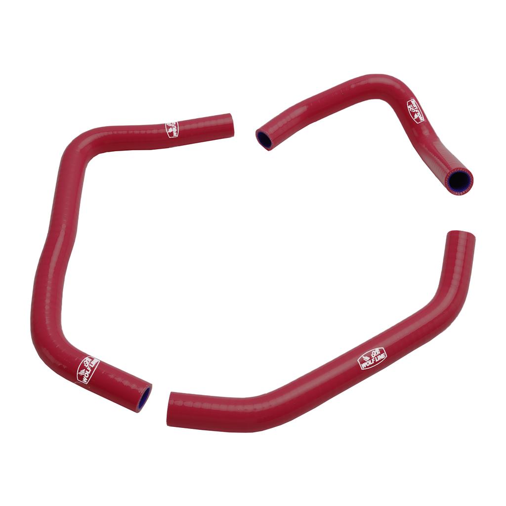 Silicone Radiator coolant Hose kit For Kawasaki ZX4R ZX-4RR 2023-2024 Red