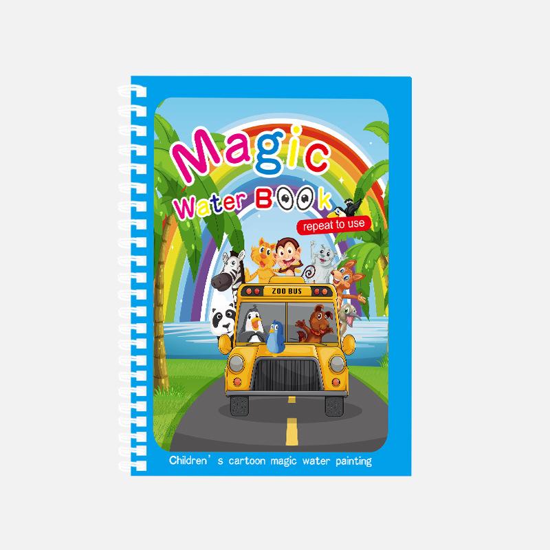 Children's Educational Water Painting & Doodle Book for Early Learning