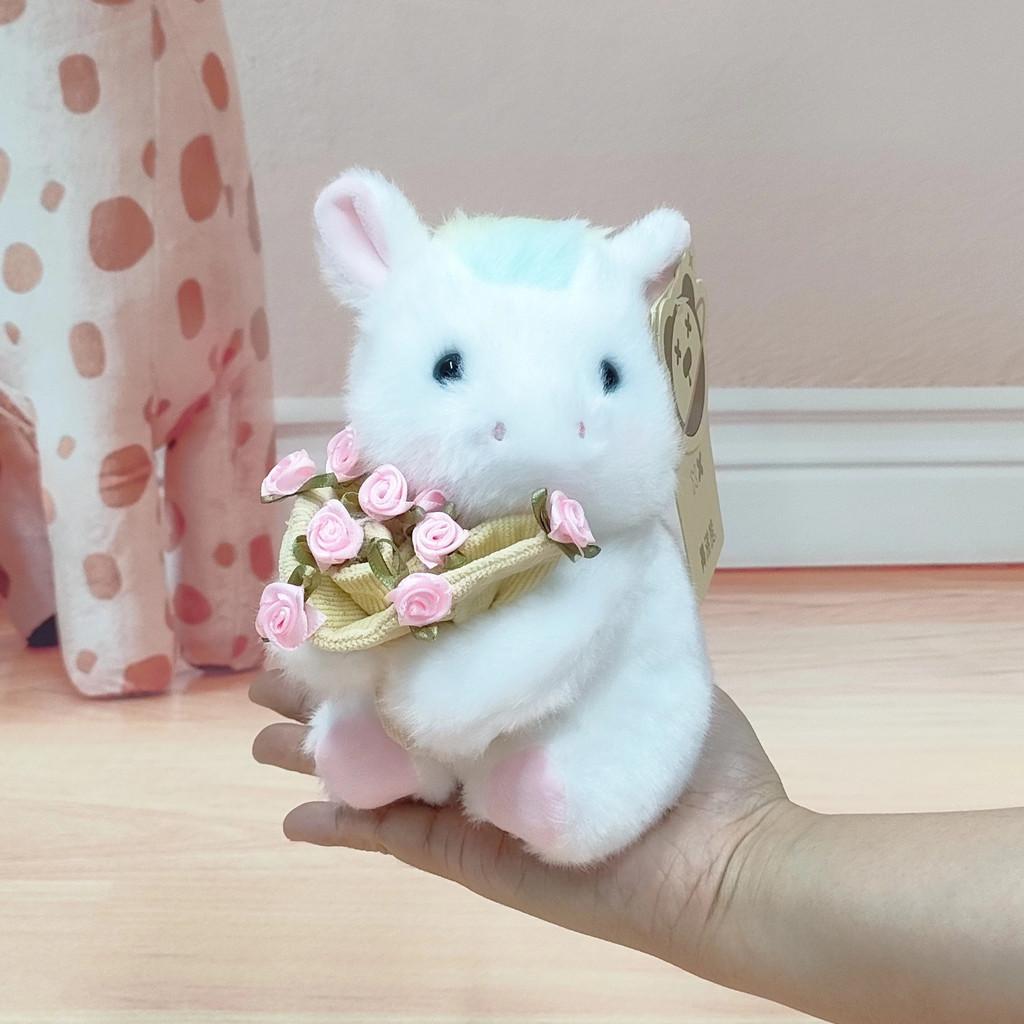 Bunny Rose Unicorn Collection Plush Stuffed Toy Decor For Kids And Collectors