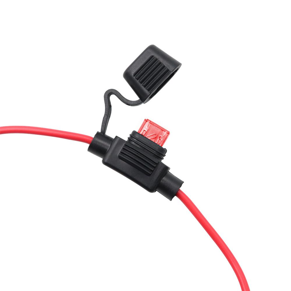 12V/24V QC 3.0 & TYPE-C Dual USB Charger Car Cigarette Lighter Socket Plug Panel