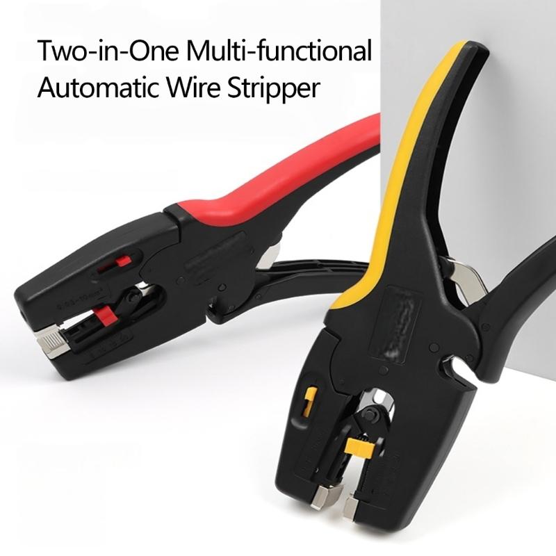 Wire Stripper Multifunctional Cable Stripper Wire Cutter Wire Crimper Professional Automatic Wire Stripping Pliers Tool