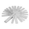Feeler Gauge 26 Blades 0.04?0.63mm Stainless Steel Gap Measuring Tool for Project