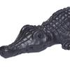 Crocodile Statue Ornament Mini Alligator Sculpture Tea Lovers Gift Purple Sand Tea Pet Crocodile Figurine for Cabinet Tearoom