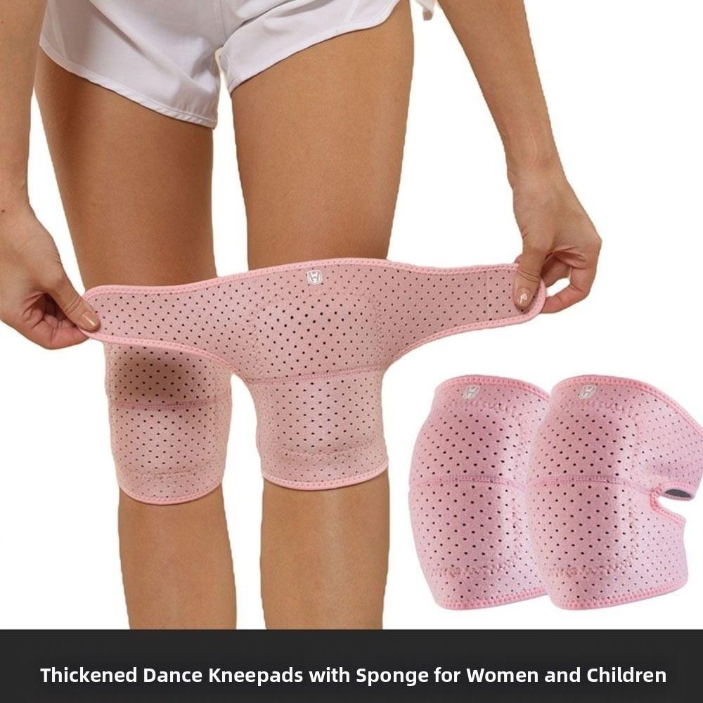 1Pair Anti-collision Sports Dance Knee Pad Sponge Knee Braces Knee Protector Support Fitness Gear
