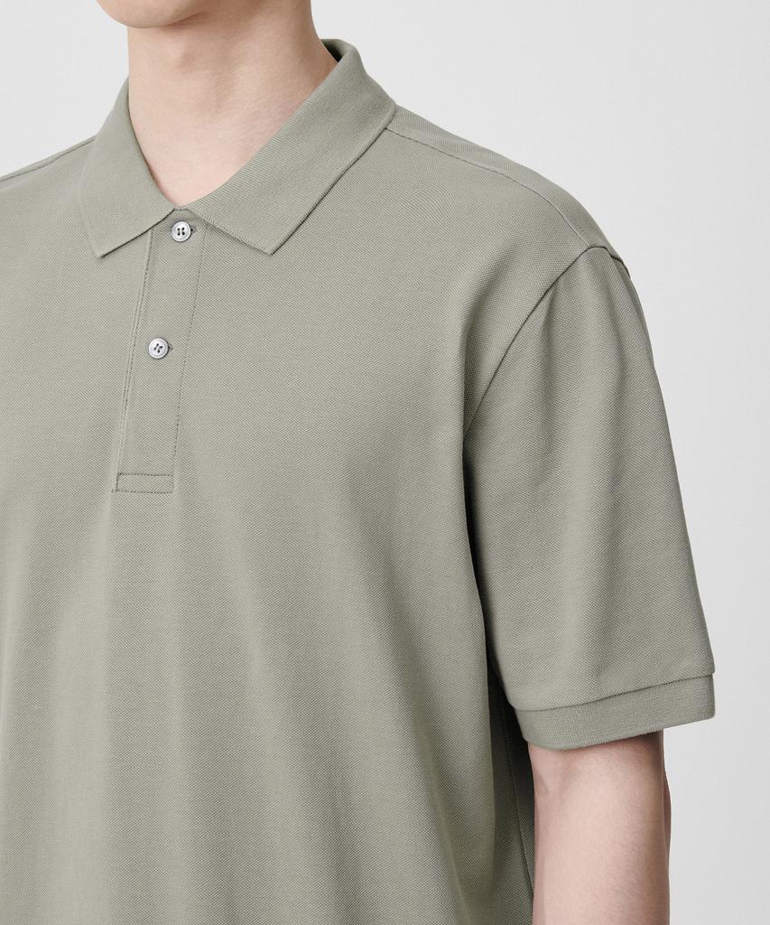 MUSINSA STANDARD Basic Pique Polo Shirt [Pistachio]