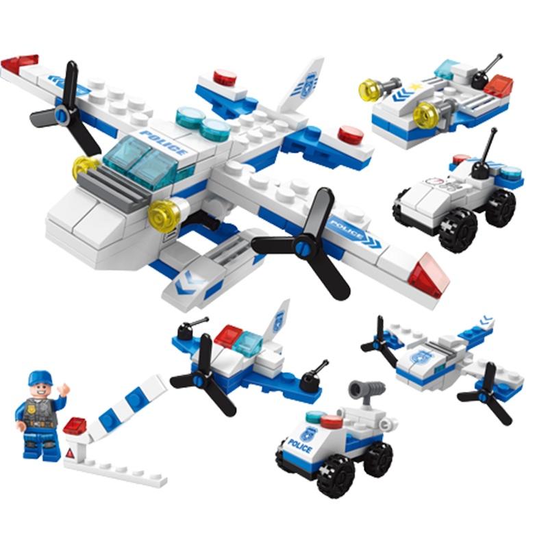 Discover The Excitement Of City Life With The Assembled Building Blocks Toy