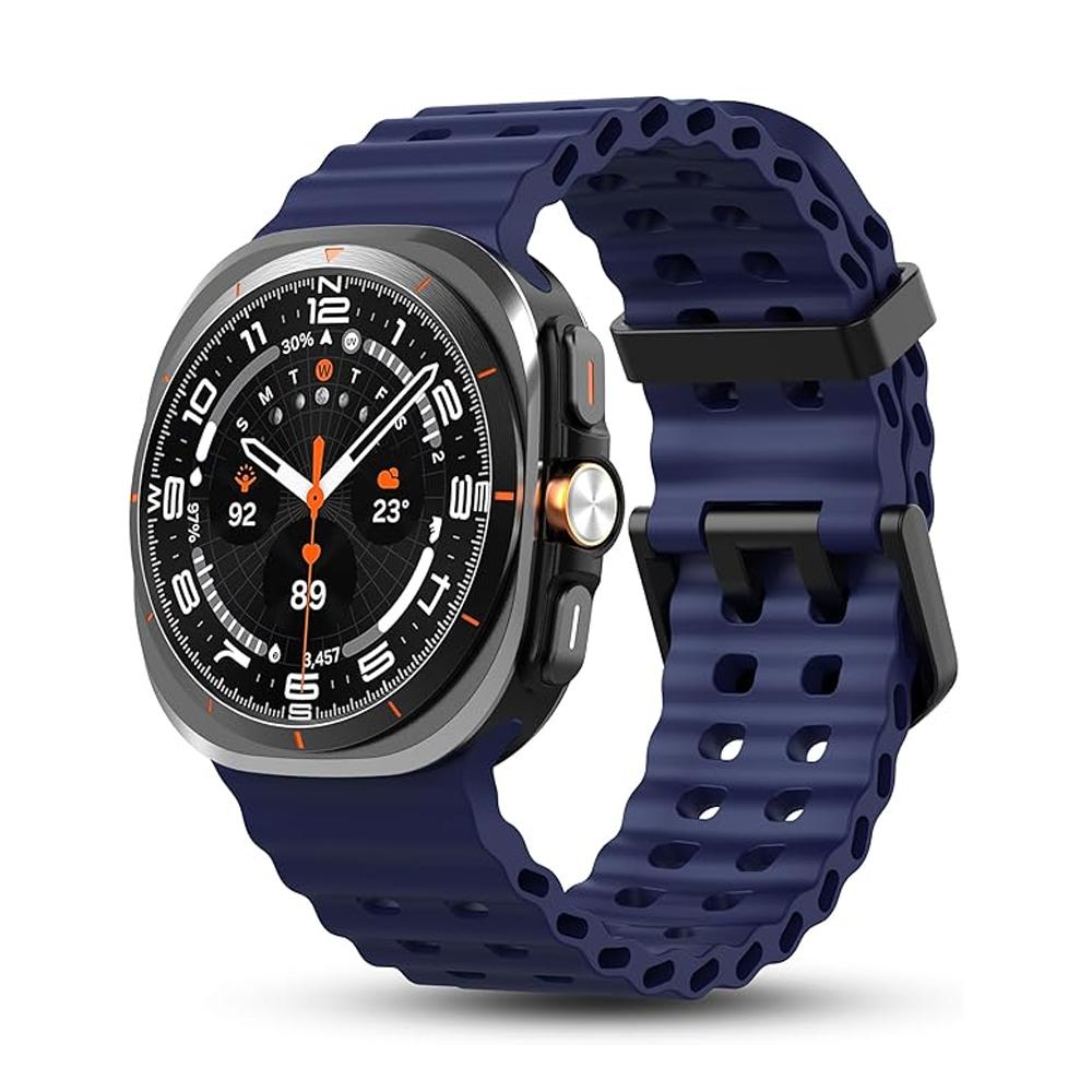 Silicone Watch Band for Samsung Galaxy Watch Ultra 47mm Soft Sports Correa Bracelet For Galaxy Ultra 47mm Watch Strap Men Women