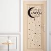 Moon Stars Family Quote Wall Sticker Removable Living Room Bedroom Table Decor