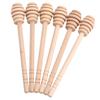 50Pcs/set Household Wooden Jam Honey Dipper Jar Dispensing Collecting Stirring Rod Stick 16cm