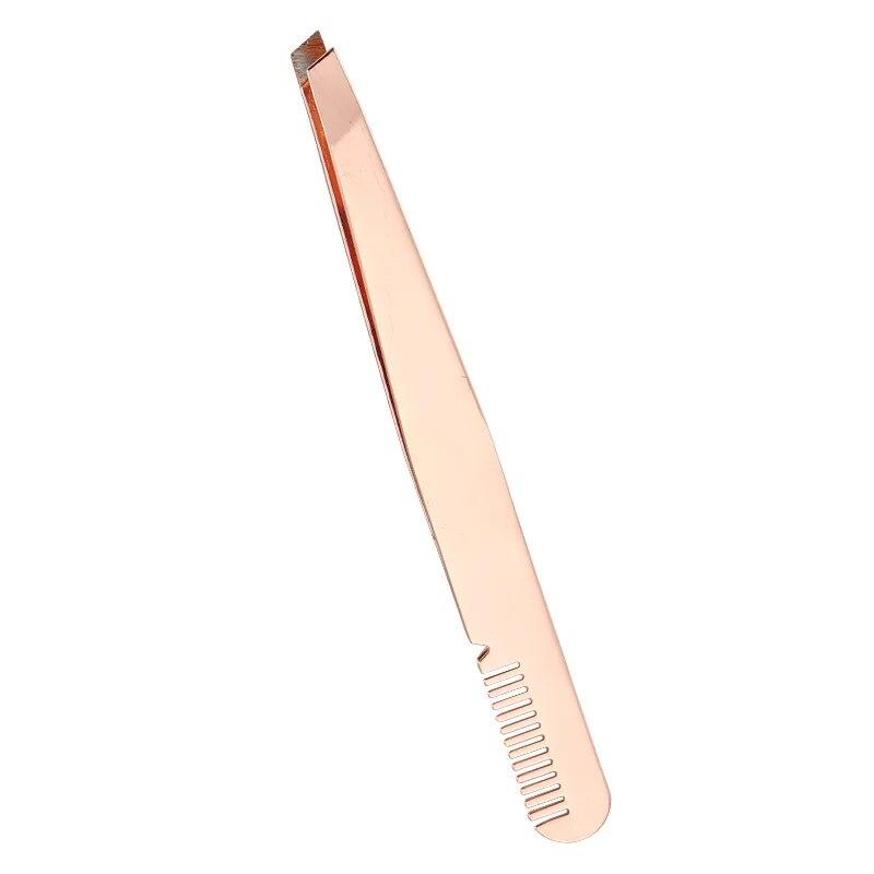 Xiaomi EyeBrow Clips Removal Makeup Tools Eyebrow Tweezer Beard Hair Beauty Fine Hairs Puller Stainless Steel Slanted