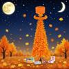 Tree Top Pumpkin Hat Party Atmosphere Topper Pumpkin Decoration