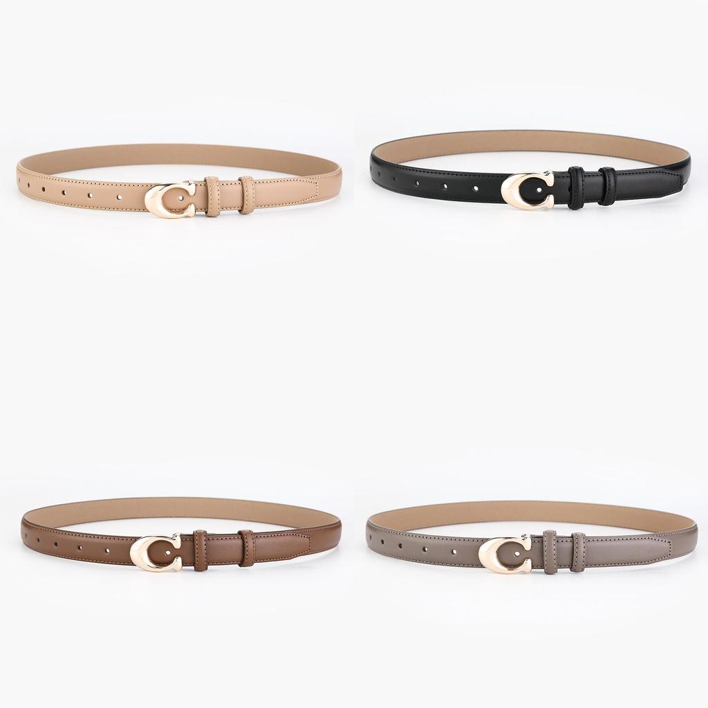 Ladies Leather Belt With Alphabet Design For Casual Summer Fashion
