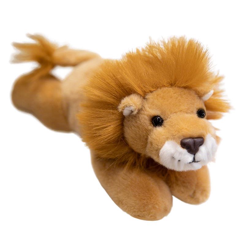 Party Style Forest Animal Doll Tiger Panda Fox Plush Toy Simulated Animal Doll Zoo Gift