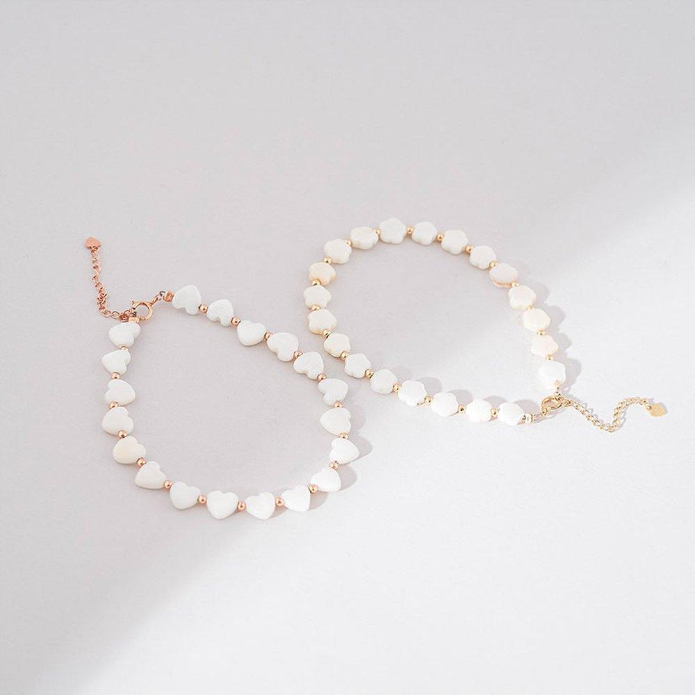 Jrosa 14K Mother-of-Pearl Rail Bracelet