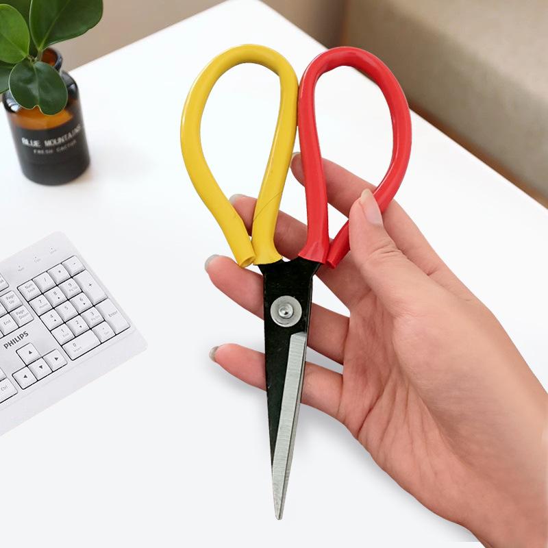 Household Large Scissors, Large-sized Shears, Fabric Cutting Shears, Sewing Shears, Leather Shears, Double-color Shears
