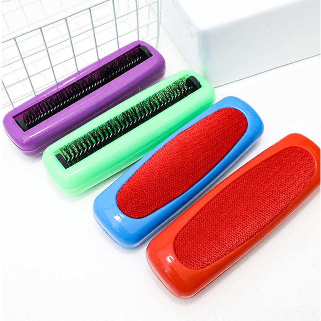 for Creative Plastic Carpet Dust Brush Handheld Carpet Table Sweeper Hand Broom Double Sided Dusting Brush Cleaning Tool