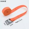 1pcs 5M Cargo Straps With Buckle Tie-Down Belt For Motorcycle Bicycle Metal Tow Rope Strong Ratchet Fixing Belt For Luggage Bag