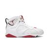 Air 7 Retro 'Hare' 2015 (Unisex) White / Light Silver-True Red Vintage Basketball Shoes 304775 125