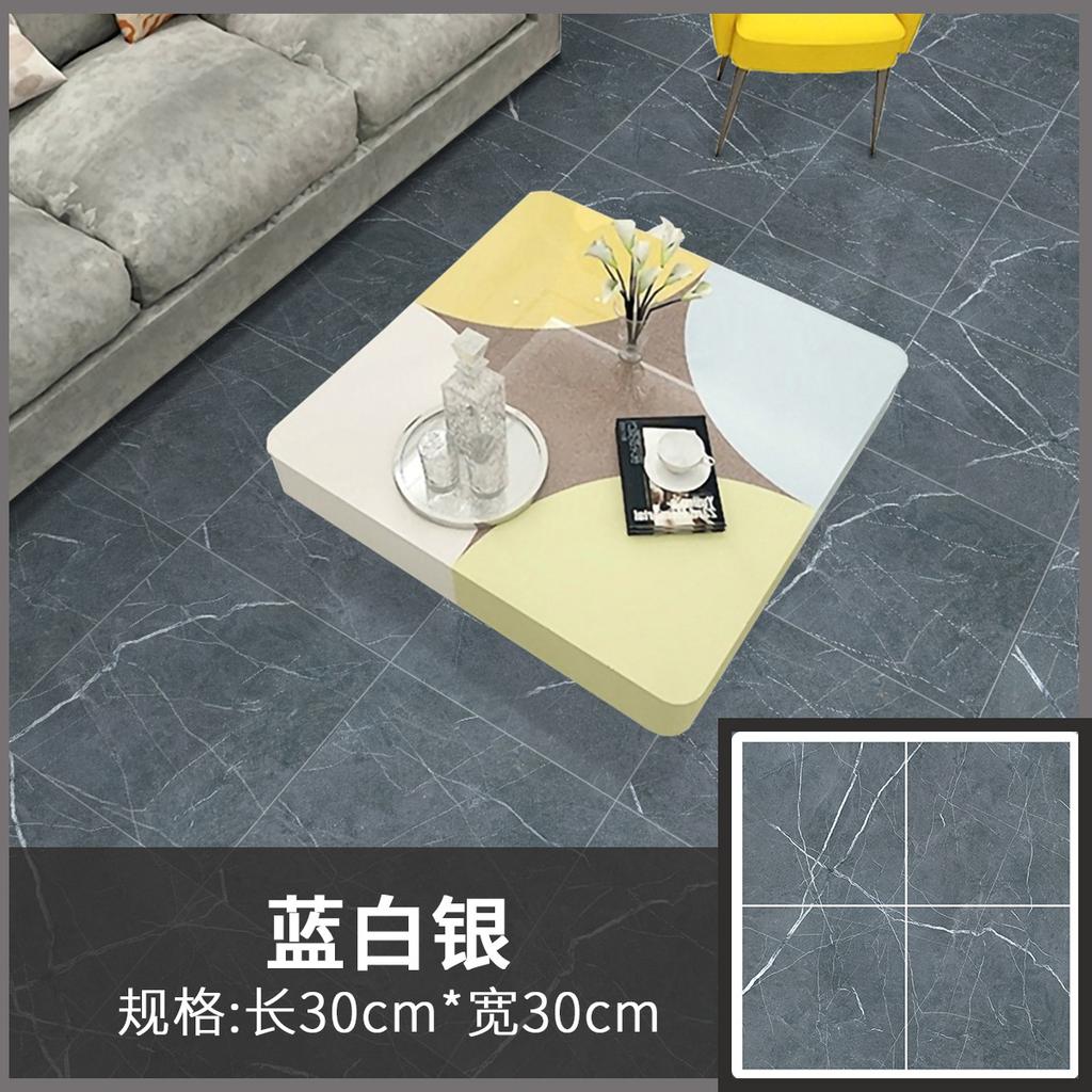 Imitation Tile Marble Wall Sticker Is Suitable for Living Room Kitchen Renovation Waterproof Self-adhesive Pvc Floor Sticker