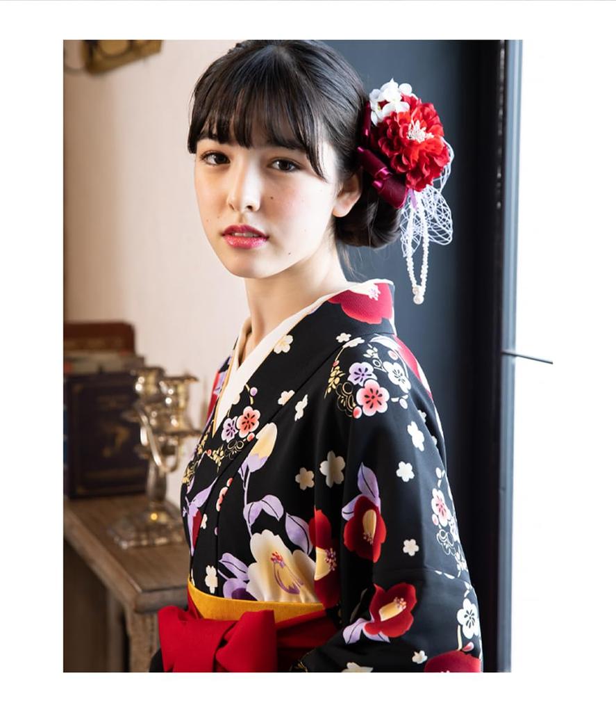 Graduation Ceremony Hakama Camellia Elementary School Japanese Graduation Undergarment with Half Collar Hakama Obi with Obi Pillow Waist Strap 5 Black