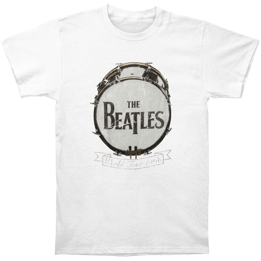 Футболка The Beatles Мировой тур 1966 года XX-Large Белая Унисекс XXXL