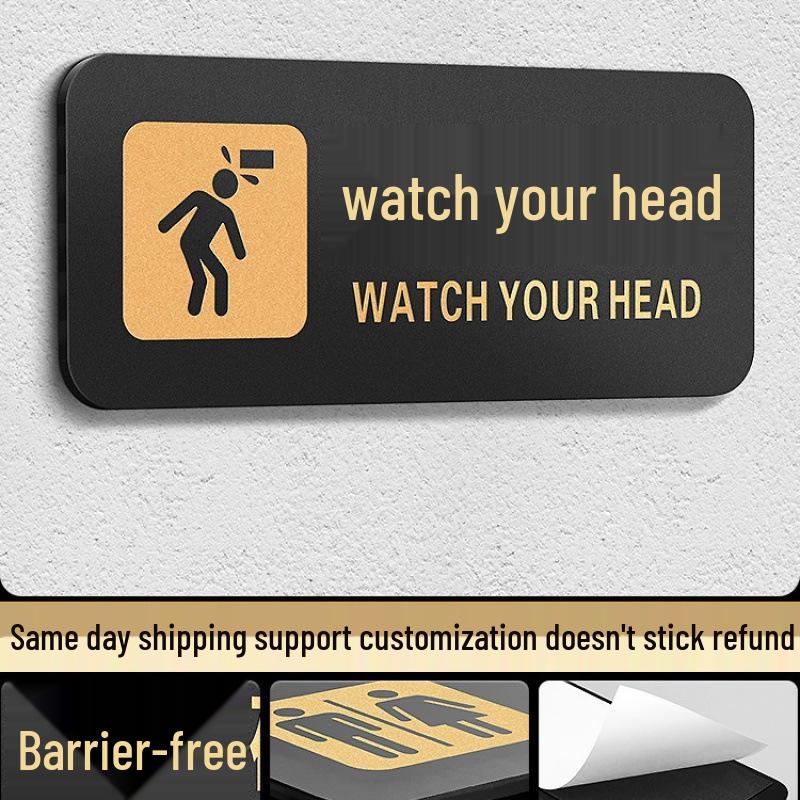 Men's & Women's Restroom Directional Signs for Public Toilets – Left & Right Arrows for Hotels & Offices