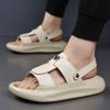 Fashion Comfortable Beach Shoes for Men 2025 New Flats Men's Breathable Stylish Sandals Outdoor Sport Sandals Lightweight Walking Shoes