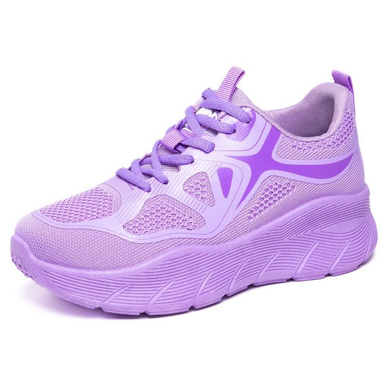 Shoes Women's Shoes Versatile New Sports Shoes Flying Woven Mesh Shoes Shallow Mouth Lightweight Casual Shoes Comfortable Women's Shoes