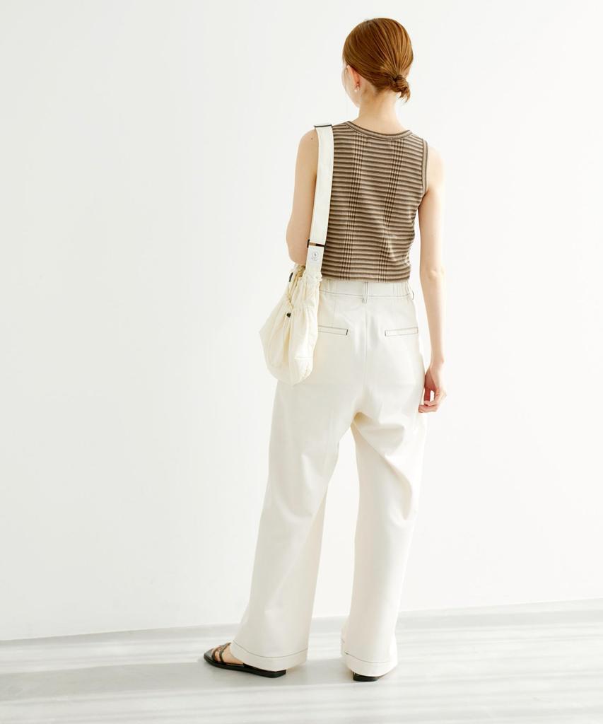 Rope Picnic Tank Brown Choose Your Length Women's Top, (23),