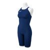 GX SONIC STREAM Competitive Swimsuit Half Suit Open Size Navy (Lace Back) N2MGC720, L,