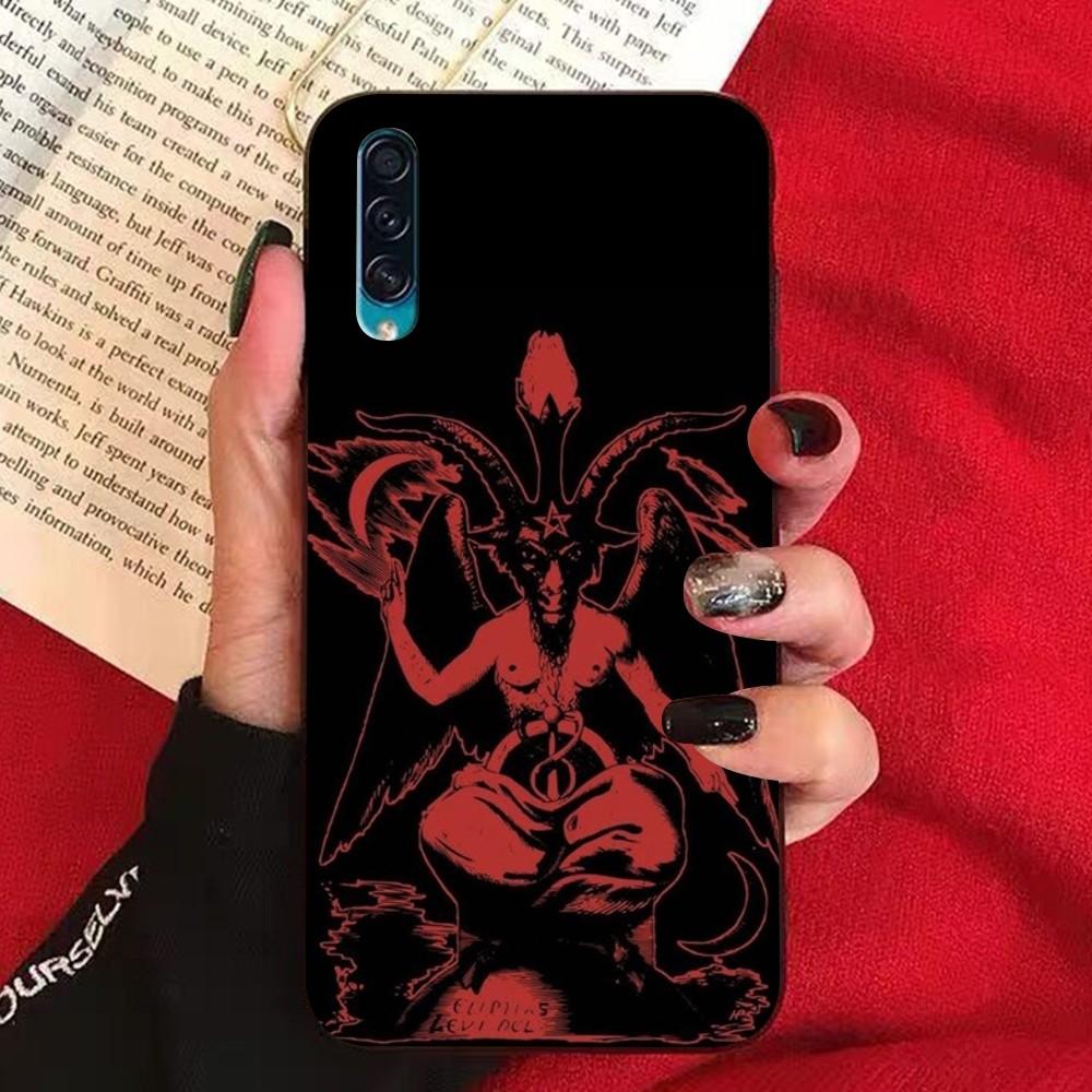 Devil Satan Phone Case For Samsung A 10 11 12 13 20 21 22 30 31 32 40 51 52 53 70 71 72 73 91 13 Shell