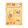 Kapibala Magnetic Bookmark with High Appearance and Cute Magnet Book Page Clip Student Kawai Stationery Small Gift Capybara
