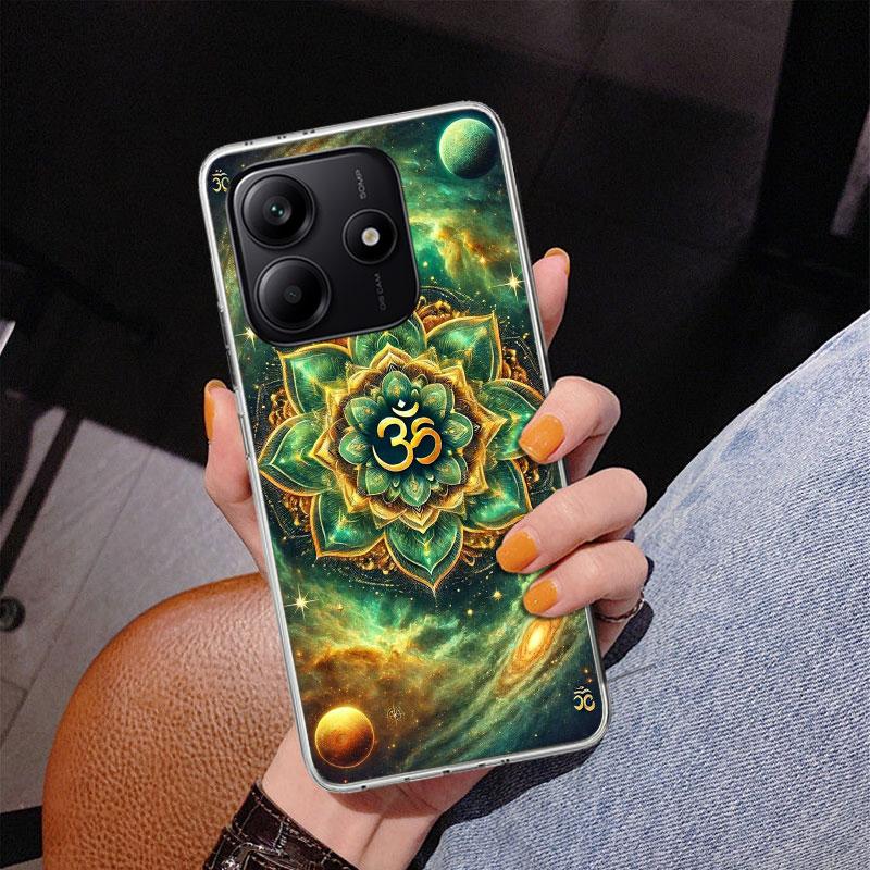 Mandala Chakra Insist Yoga Phone Case For Xiaomi Redmi Note 15 14 13 12S 12 11 Pro Plus 14S 11S 11E 10 10S 11T 5G Personalized C