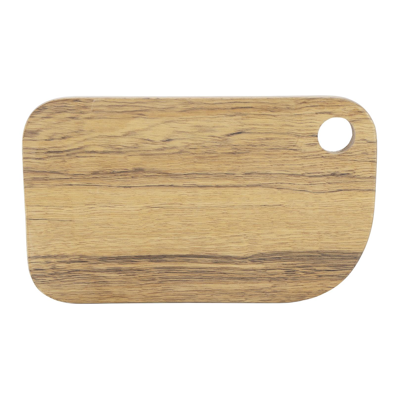 Wood Cutting Board with Hanging Hole Wood Chopping Board for Bread Pizza Vegetable Fruits Cheese Serving   Wood Rectangular