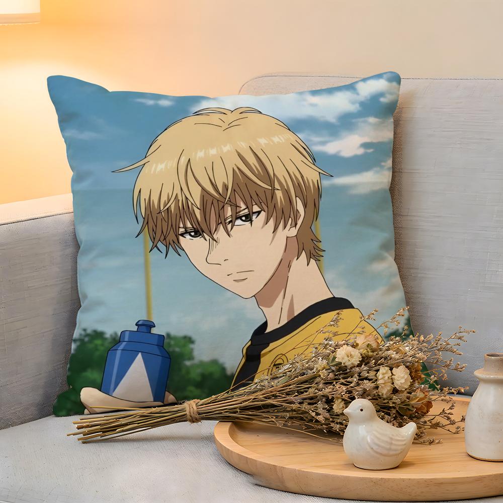 Cushion Cover Linen SkinFriendly Soft Decorative Case For Sofa Home Decor Anime AAoashi Pillow Cover