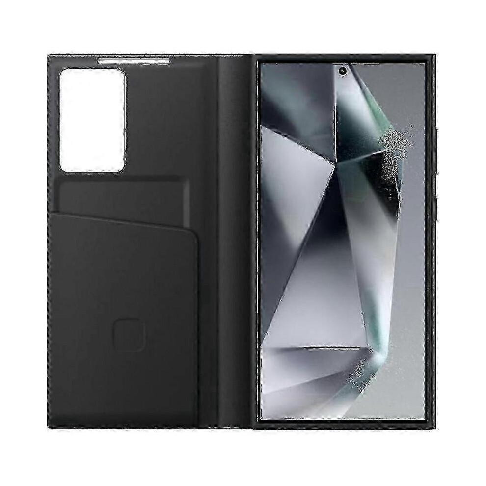Galaxy S24 Ultra Smart View Wallet Case In Black