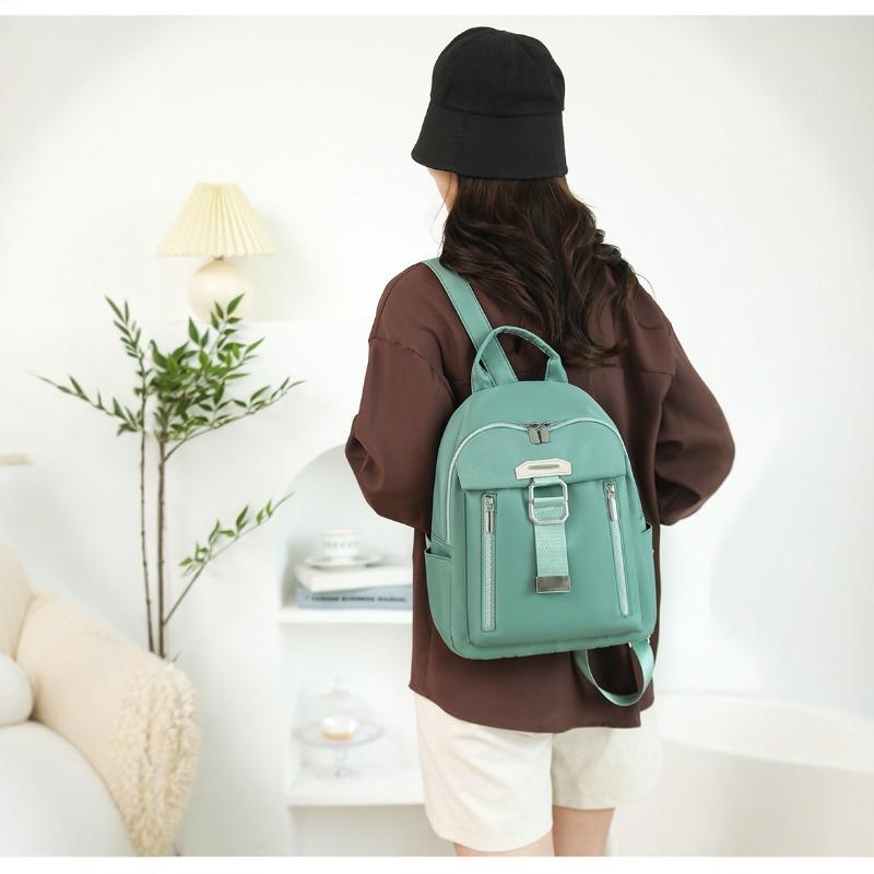 Nylon backpack women's new fashion women's backpack small bag travel commuting large capacity backpack