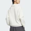 adidas Lounge Fw24 Half-Zip Sweatshirt Hoodie Women Sweatshirt White JJ3594