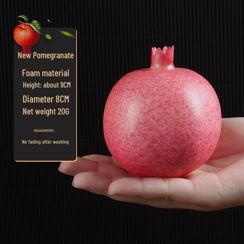 Plastic Apple Fruit and Vegetable Teaching Aid Prop Figurine for Early Education Display