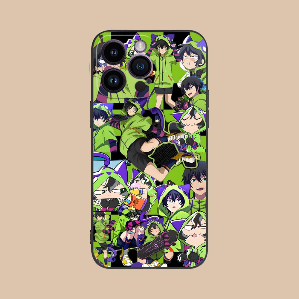 

SK8 Infinity Miya Chinen Phone Case for iPhone 17 16 15 14 13 12 11 X XR XS 8 7 Air Pro Max Plus Mini Soft TPU Shockproof Cover iPhone 7 Plus