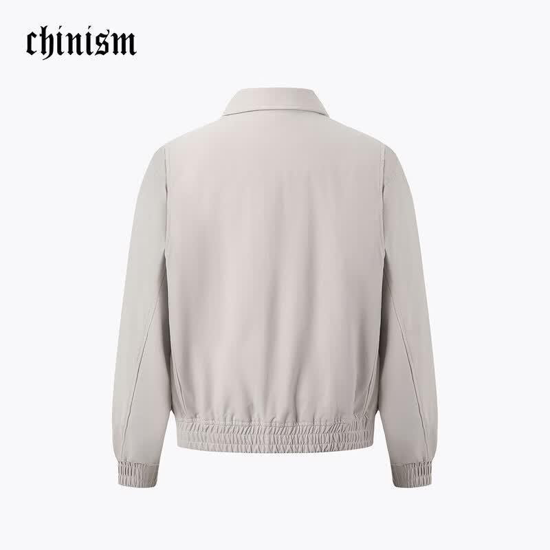 CHINISM Men's Retro Suede Lapel Jacket