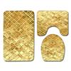 Bathroom Floor Mat Bathroom Mat Toilet Three-Piece Set
