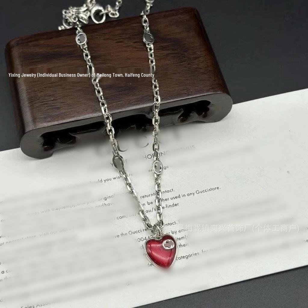 Vintage-Style Double G Skull & Key Necklace: Unisex Large Size, Fearless Love & Tiger Head Sweater Chain