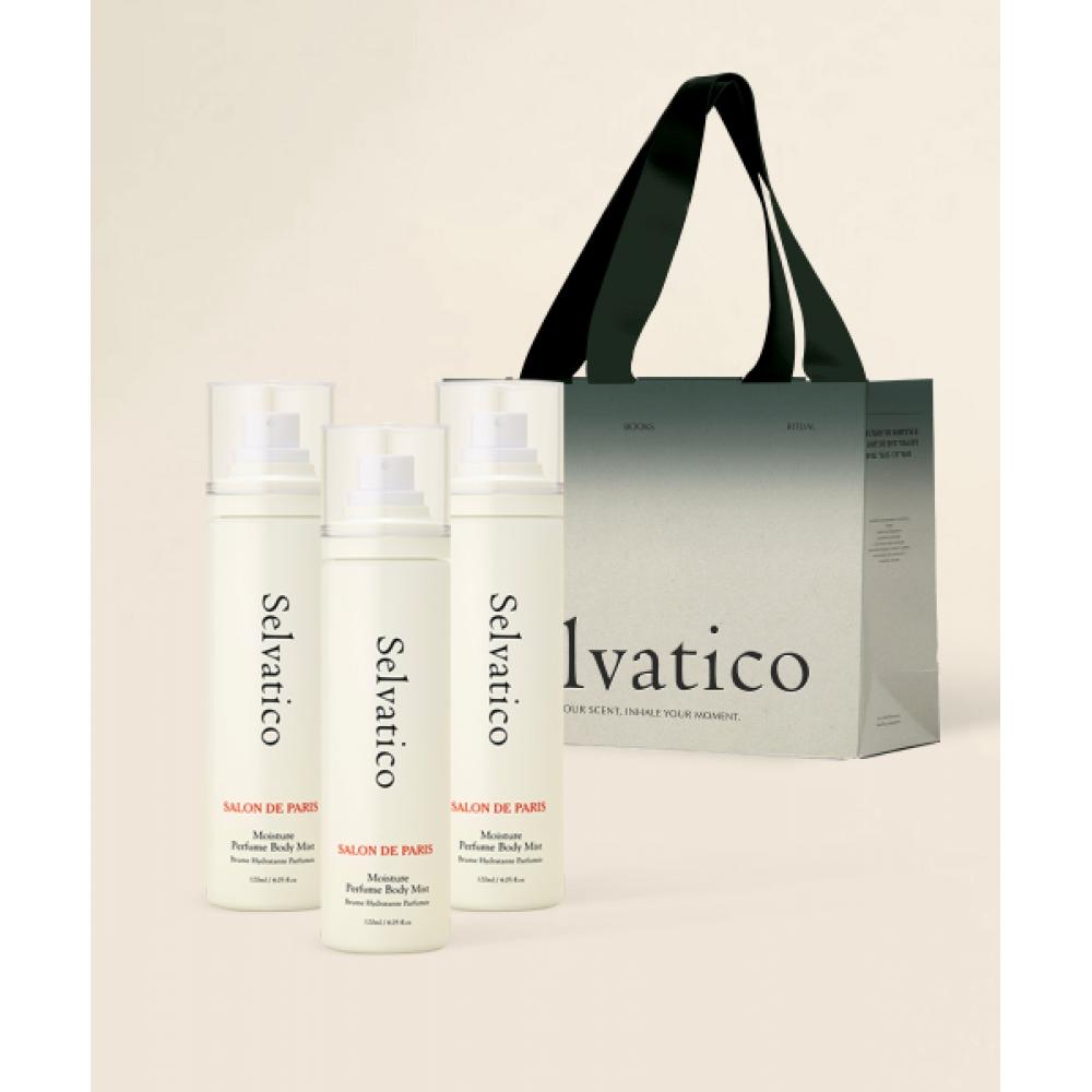 

Selvatico Body Mist 120ml +120ml +120ml Gift Shopping Bag Teala Française Body Mist 120mlx3