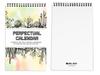 Inkdotpot Desert Print Perpetual Calendar, Important Dates To Remember- 6x9 Monthly and Daily  Journal for Special Days