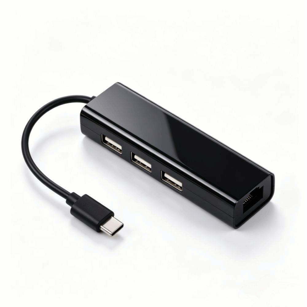 USB 2.0 USB Ethernet Adapter High-Speed USB Hub High-Speed USB Type C Ethernet Adapter for PC